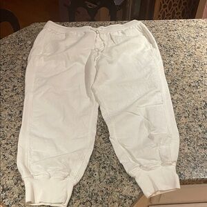 GAP Classic White Joggers